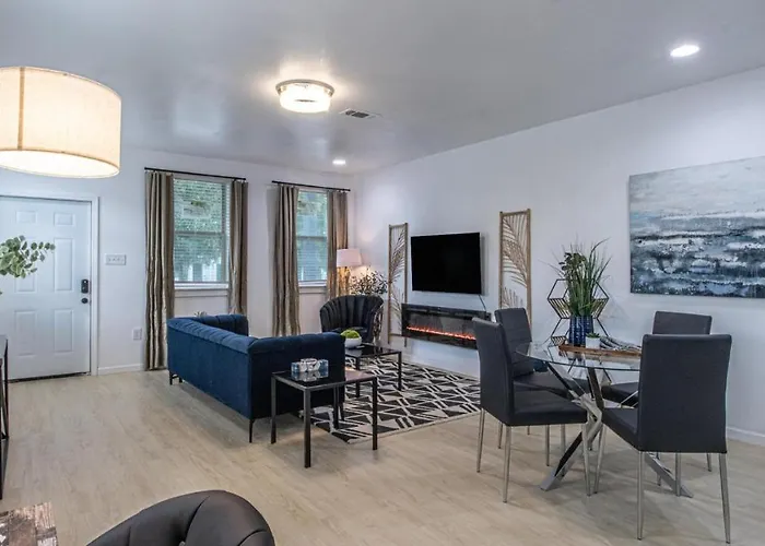 Vibrant Blue Luxury Loft 2316