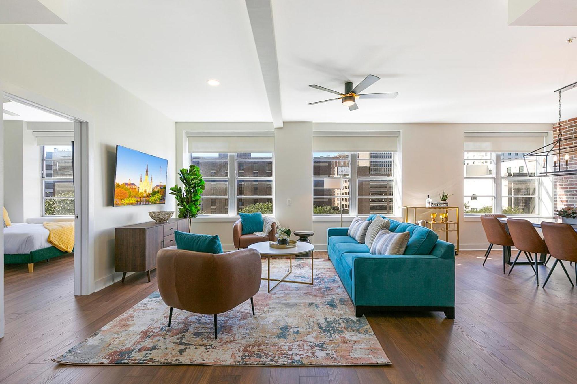 Apartment French Quarter Oasis: Spacious 4-bedroom New Orleans