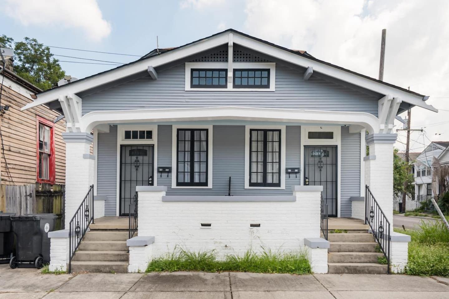 Apartment Shotgun Craftman House With Private Patio