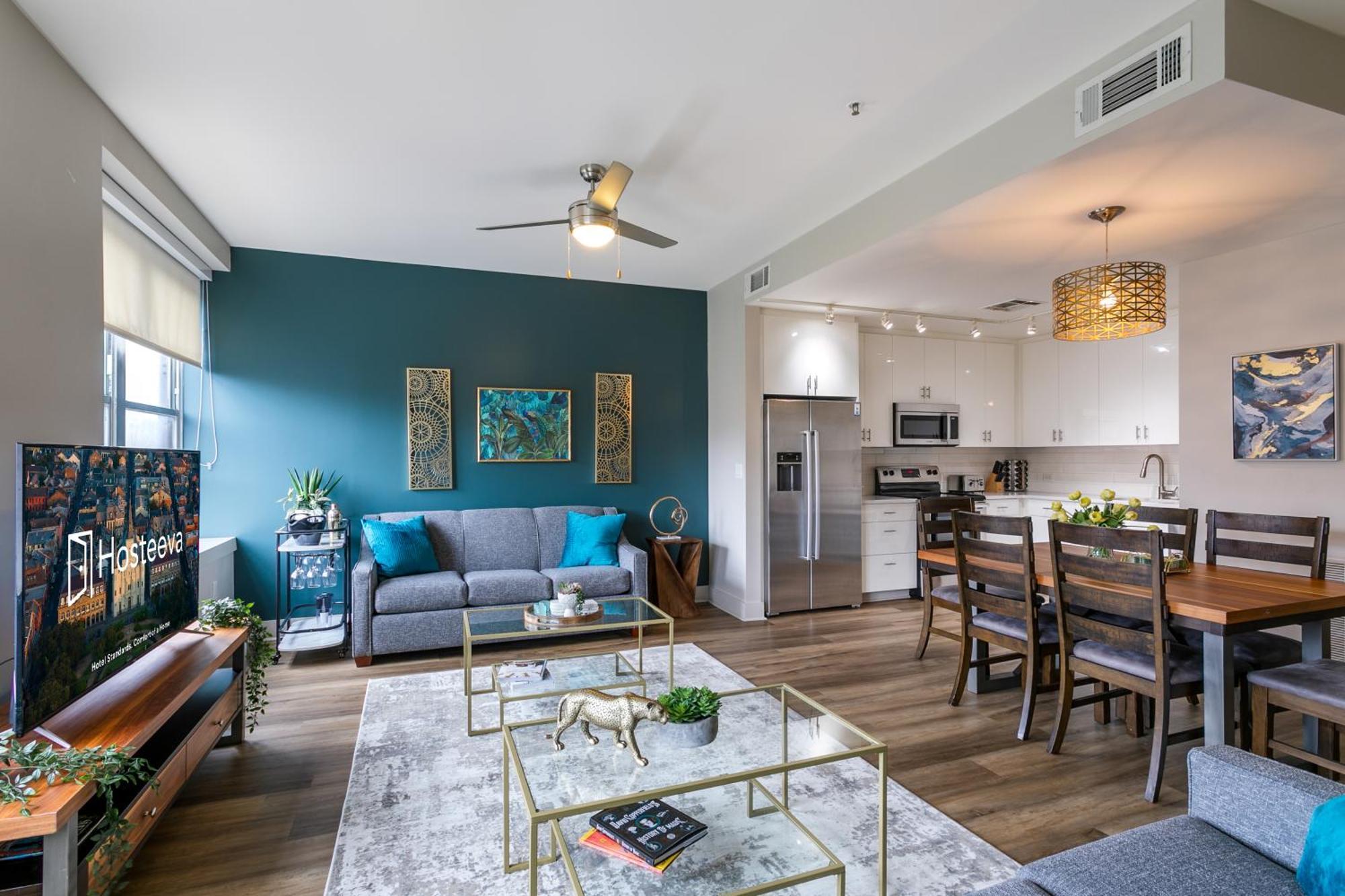 Modern & Fully Furnished In The Heart Of The Apartment *