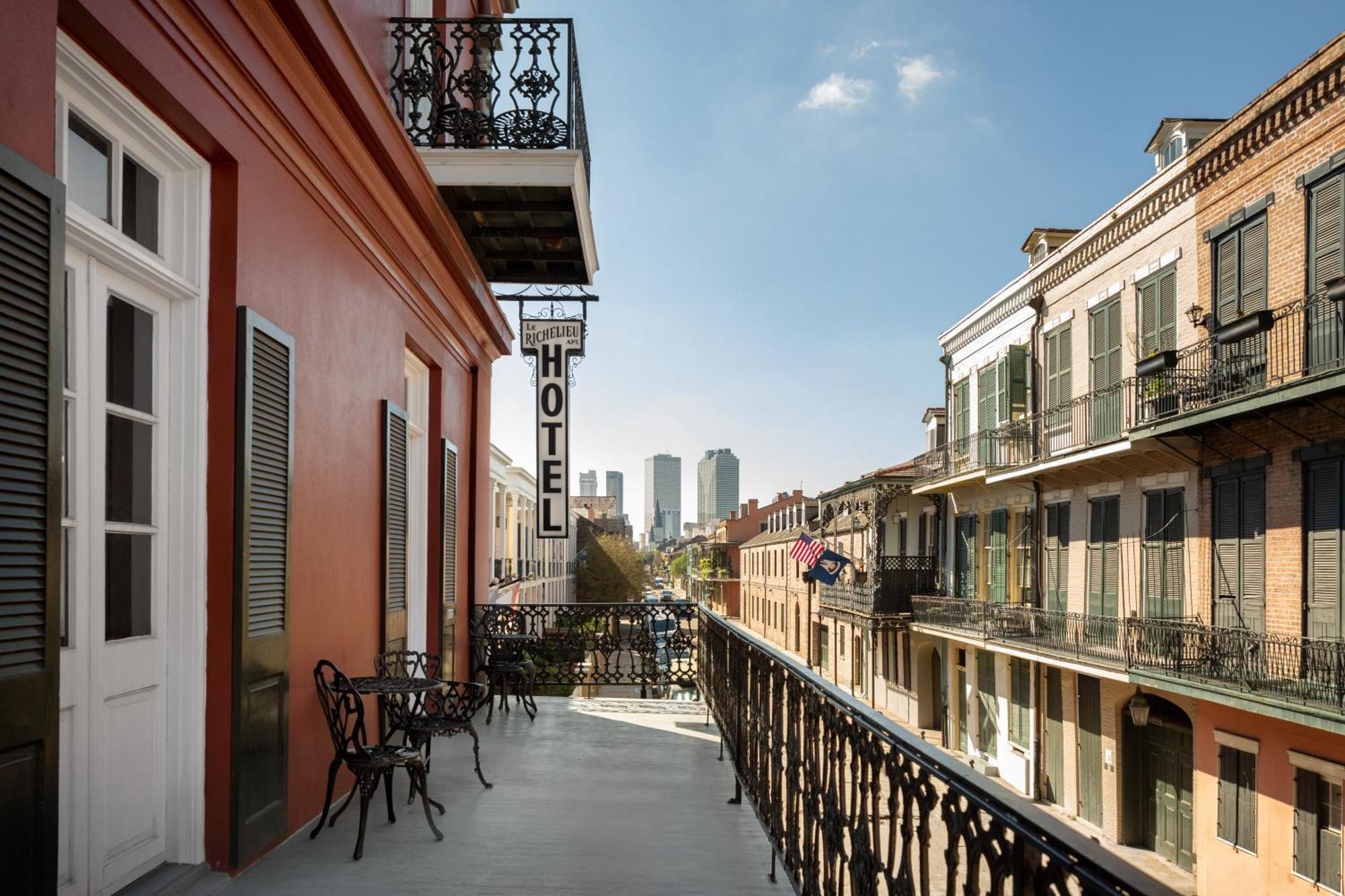 Inn Le Richelieu In The French Quarter New Orleans